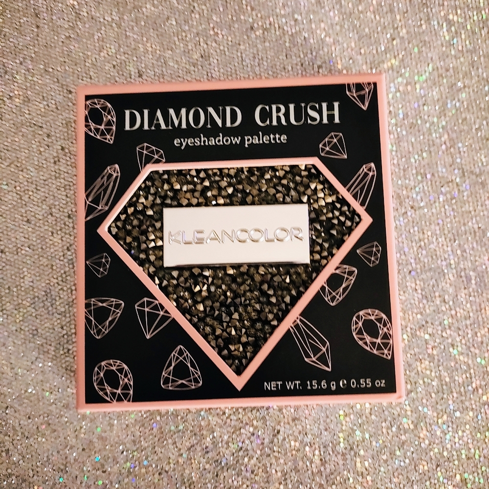 Kleancolor - Diamond Crush Palette Courage-NWT